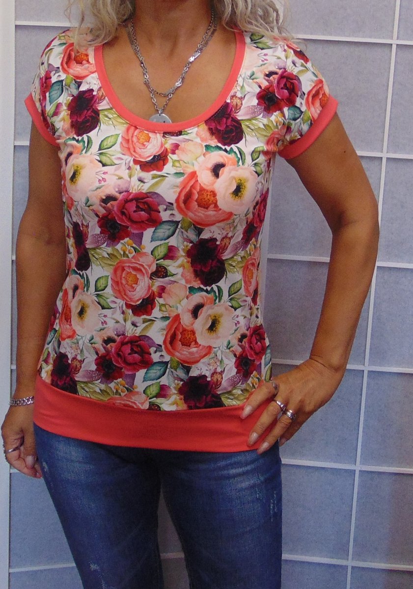 .Tričko růže XS - XXXL