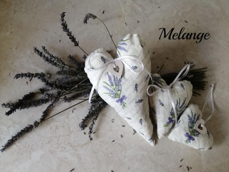 Super sada- srdíčka levandulí