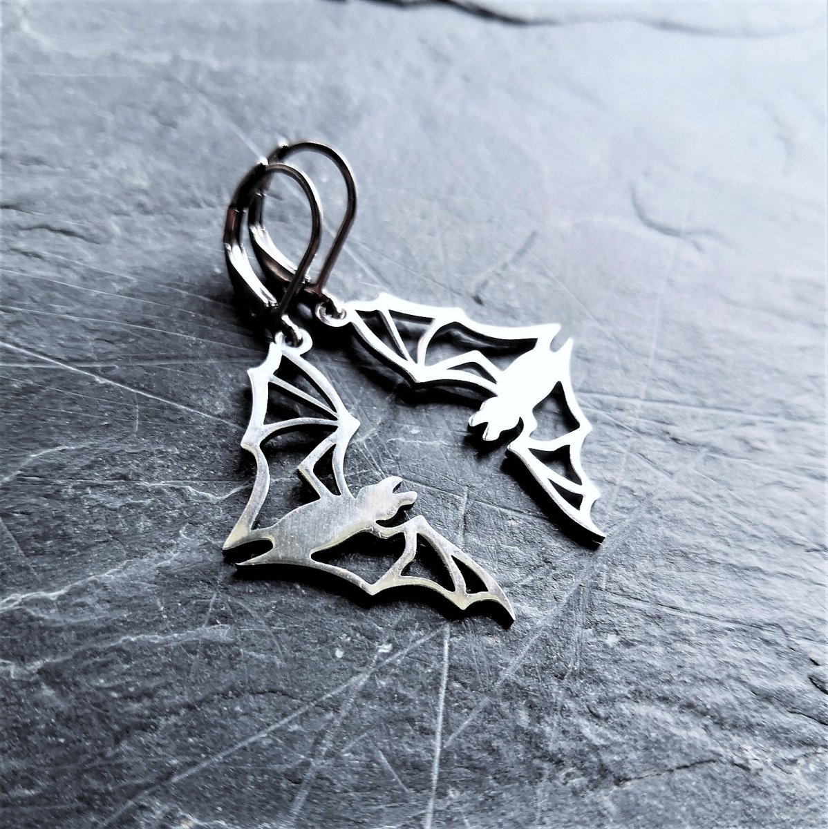 Náušnice*netopýři*chir.ocel