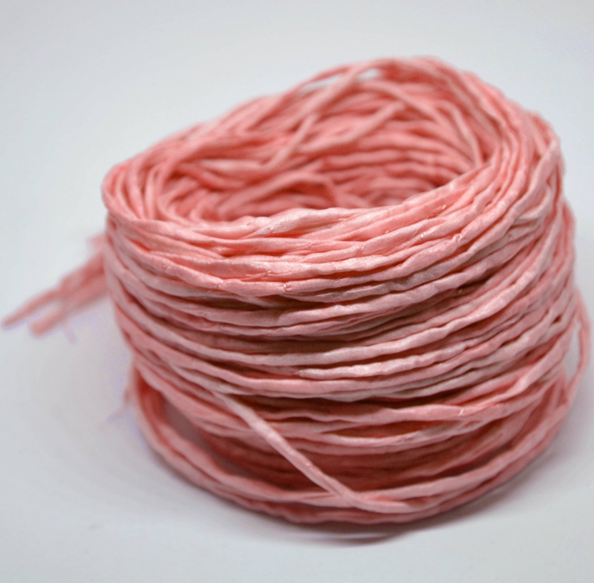 Hedvábná šňůrka růžová až starorůžová 11792436
