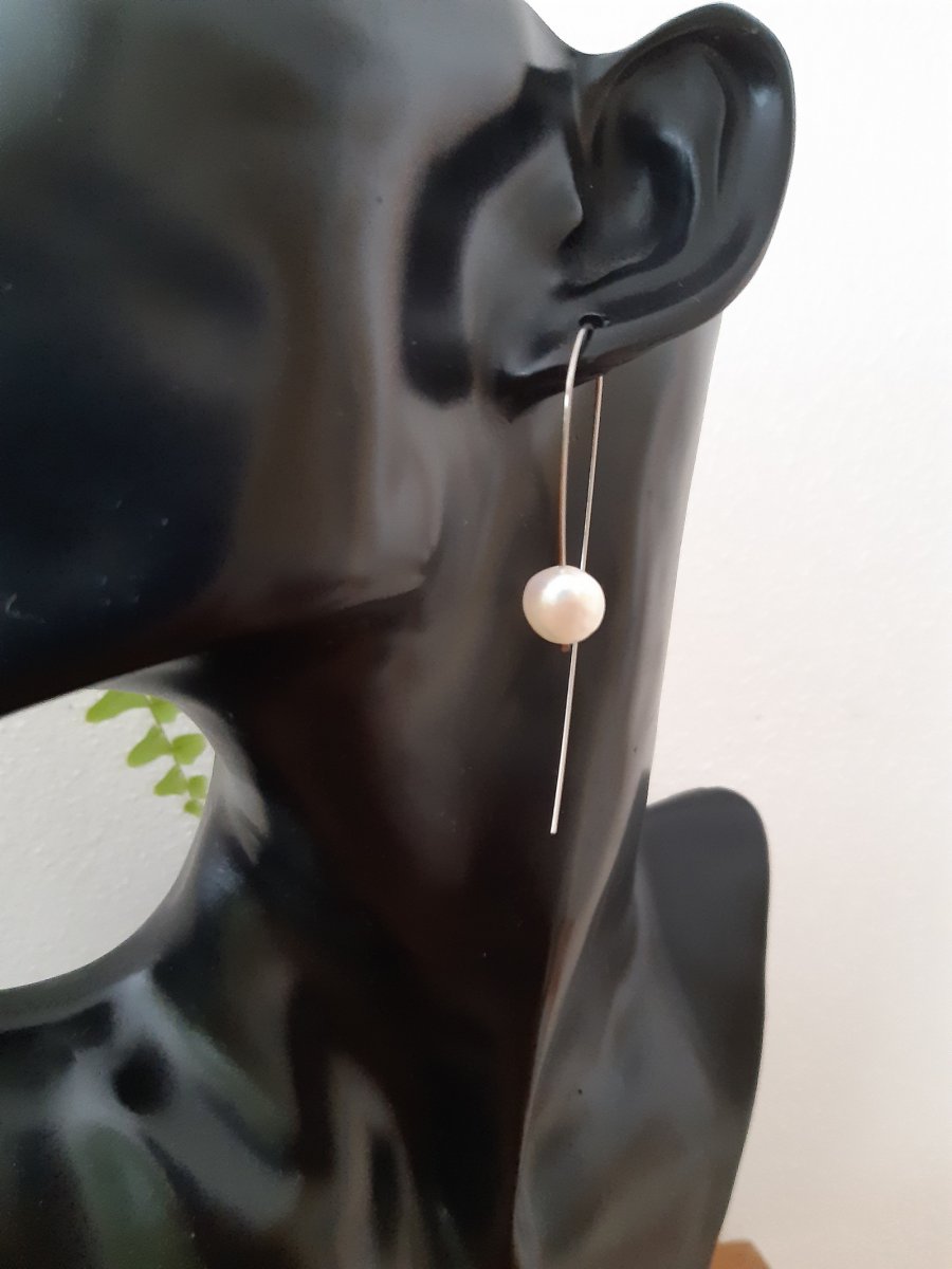 Minimalistické s říční perlou