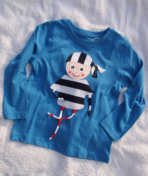 NÁMOŘNÍK (92/98) - dětské tričko