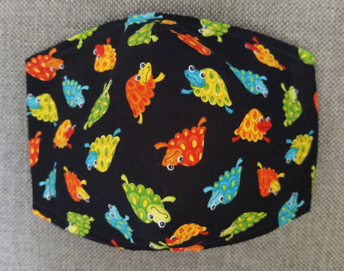 Rouška Designová Veselé želvičky 2