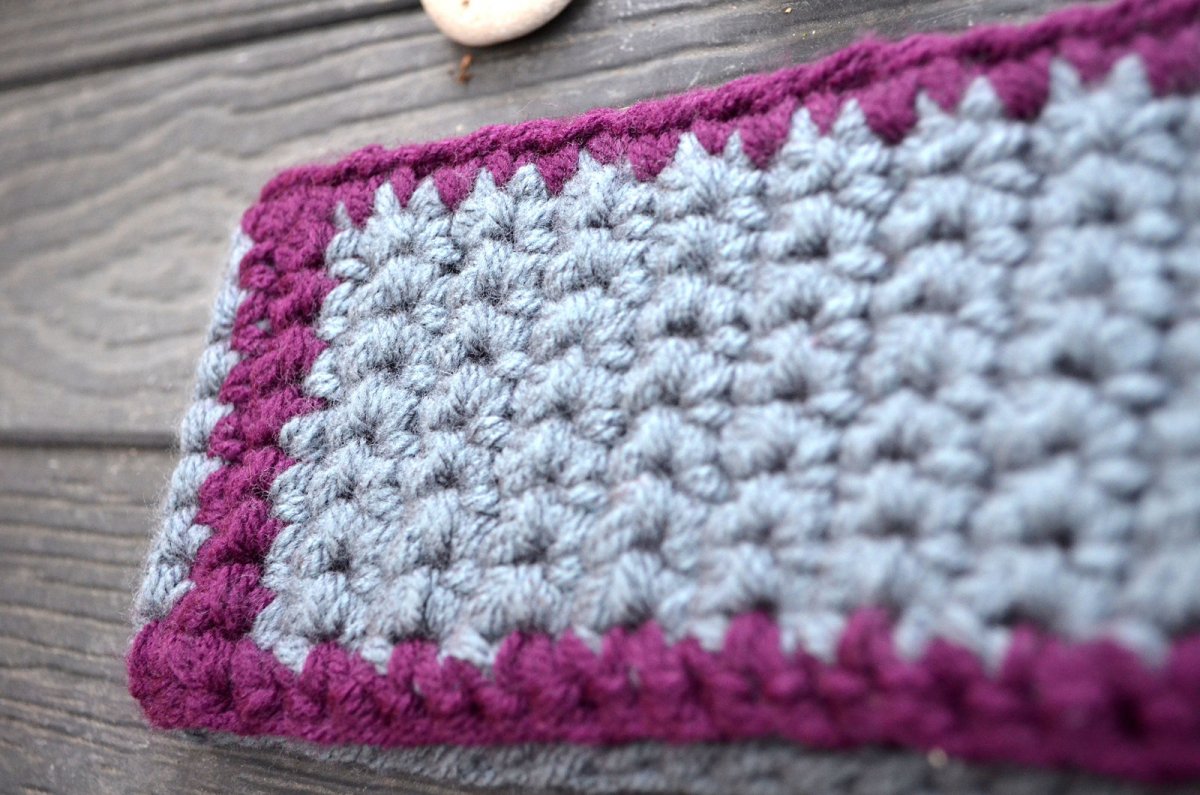  Šedo fialová čelenka....