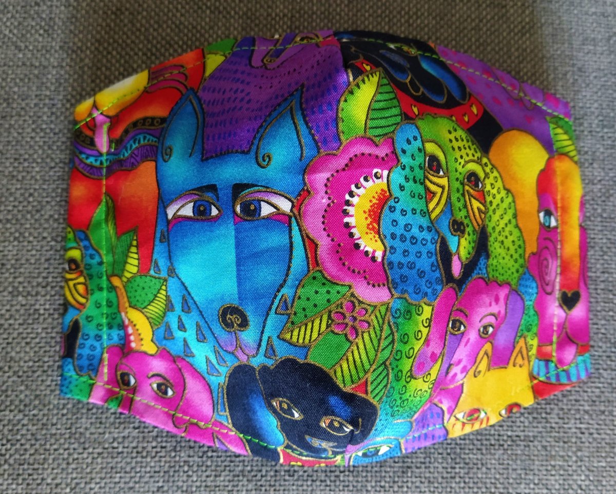 Rouška dětská - Psí mejdan