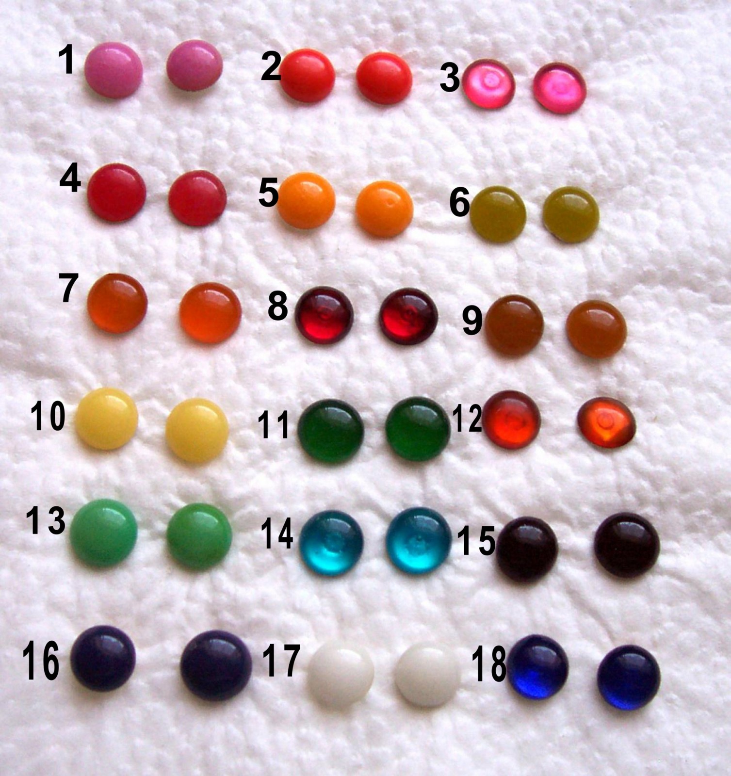 Barevné minipecičky