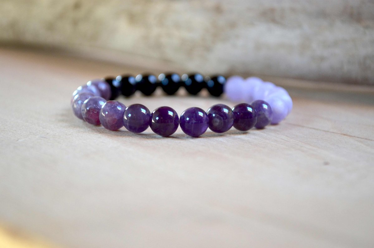 Ochranný náramek - Fialová něžnost...