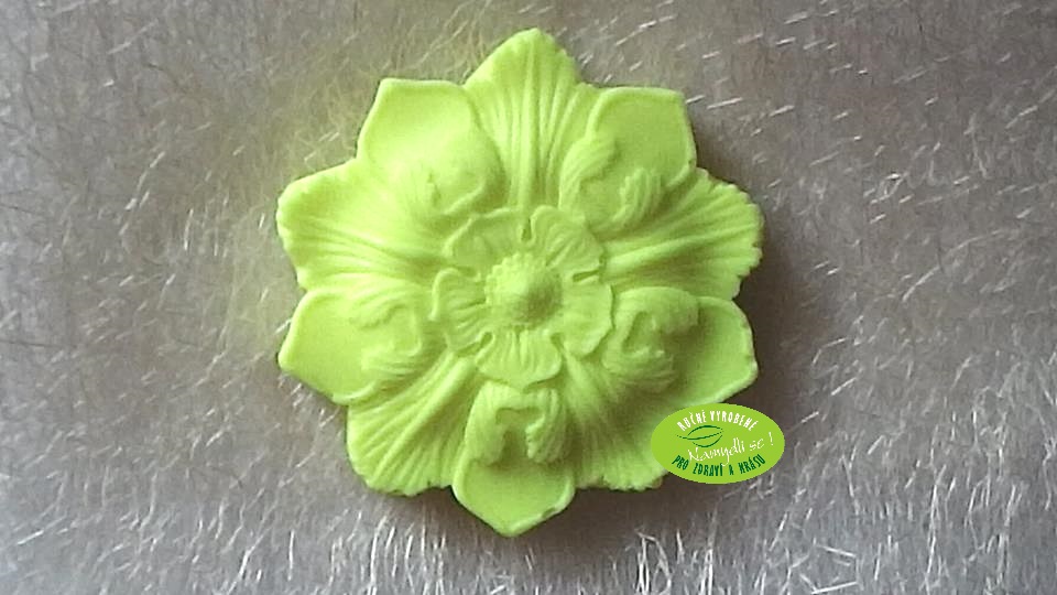 Neonová světla - květina / MANGO vůně