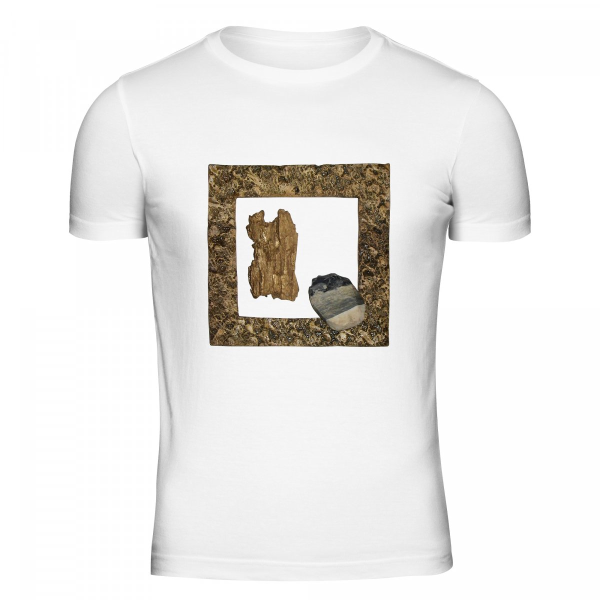 Tričko pánské bílé Kdo jsem abych soudil