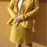Sukně hořčicová, velikost S - XXL
