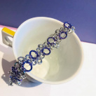 Tančící krajka stříbrno-levandulová