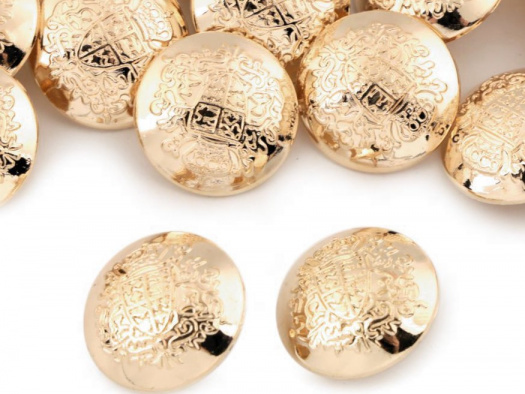 Kovový knoflík erb 23 mm (1ks)