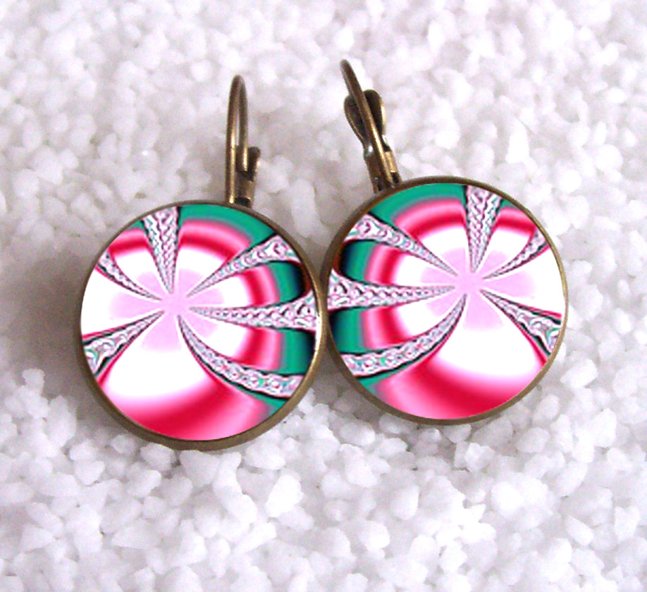 Náušnice z pryskyřice