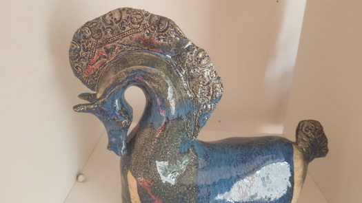 Keramika. Koník Modravý.