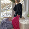 Černá oversize mikina
