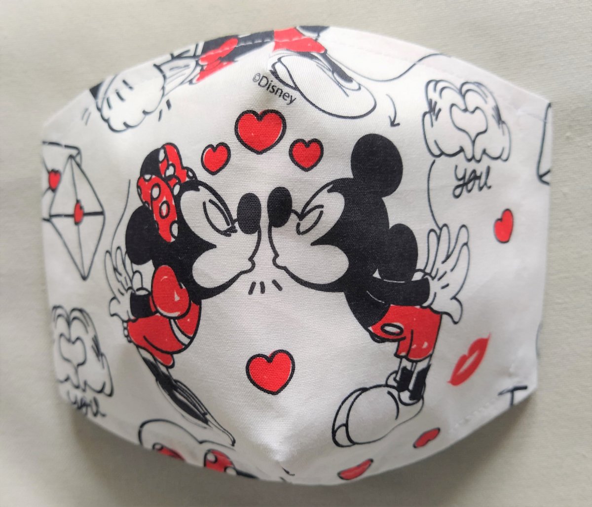 Rouška Designová Mickey  a Minnie