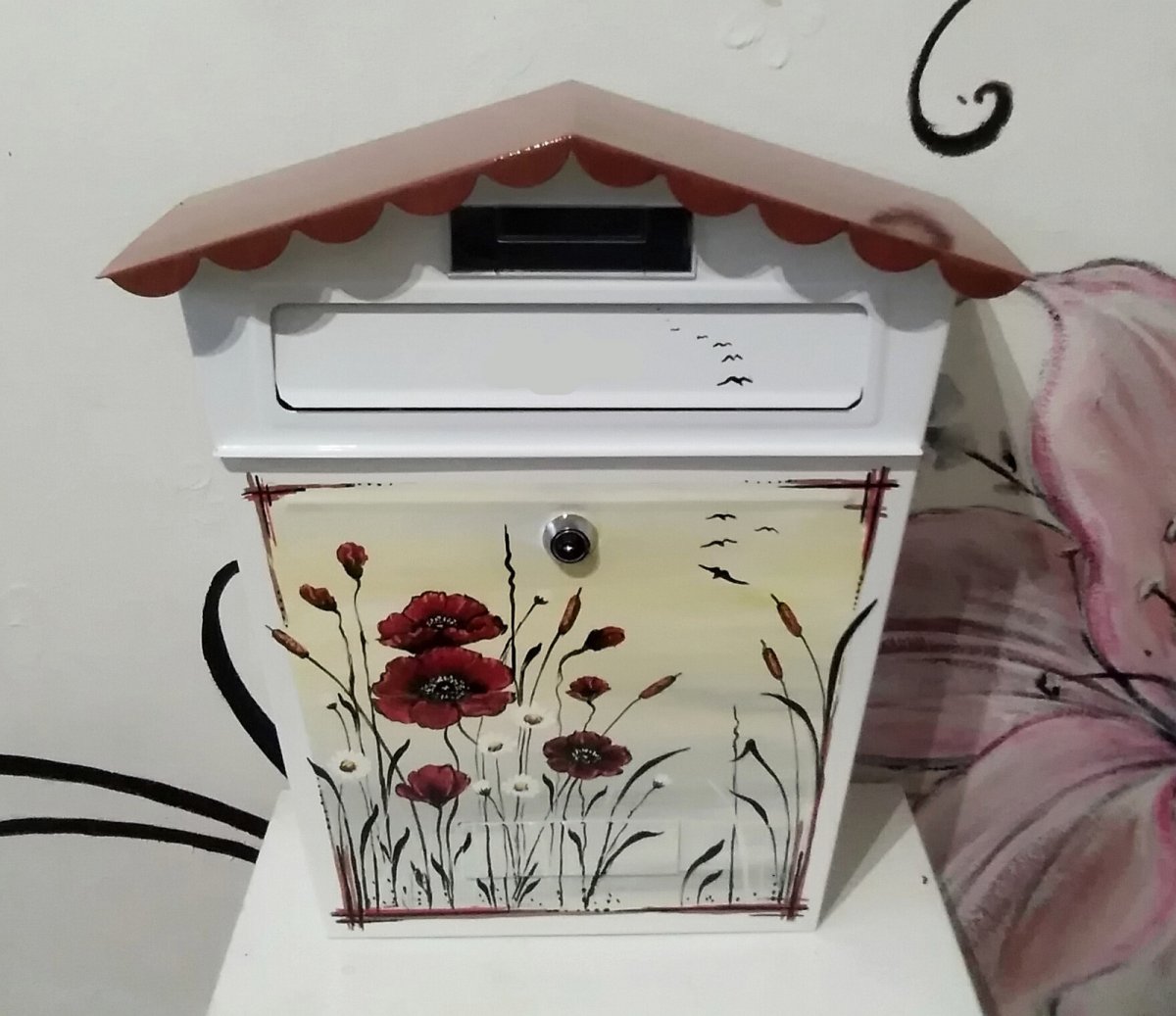Domovní schránka malovaná-umělecký design