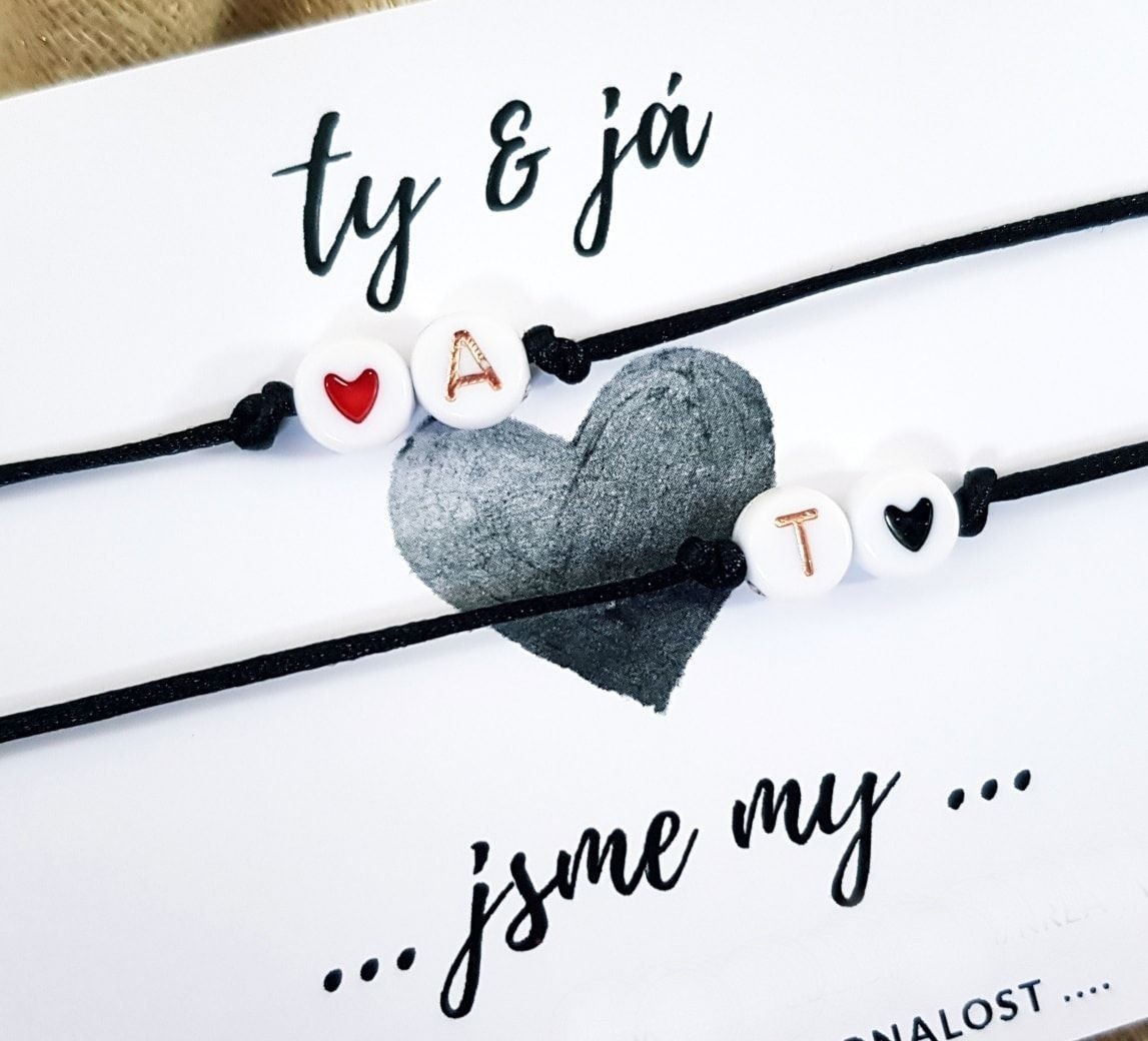 Párové náramky Ty & Já 