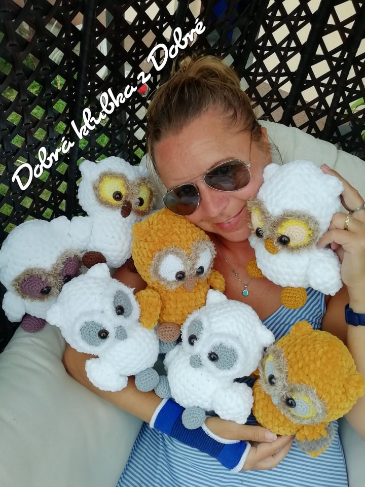 Malá sova z Dobré - návod v PDF