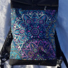 Rolovací batoh s mandalou