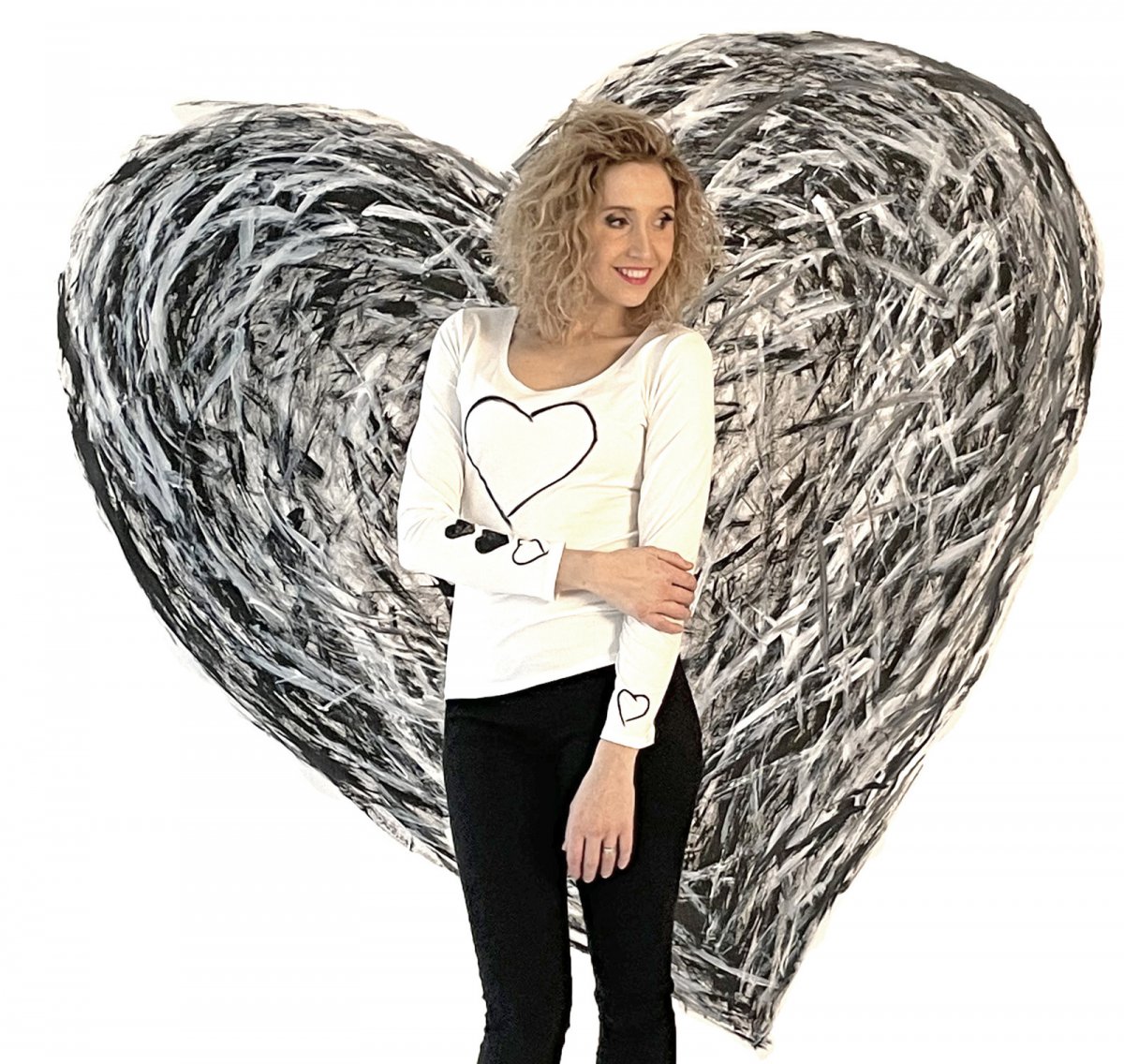 Tričko se srdíčky