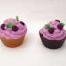 Svíčka čokoládový muffin s borůvkami 12217430