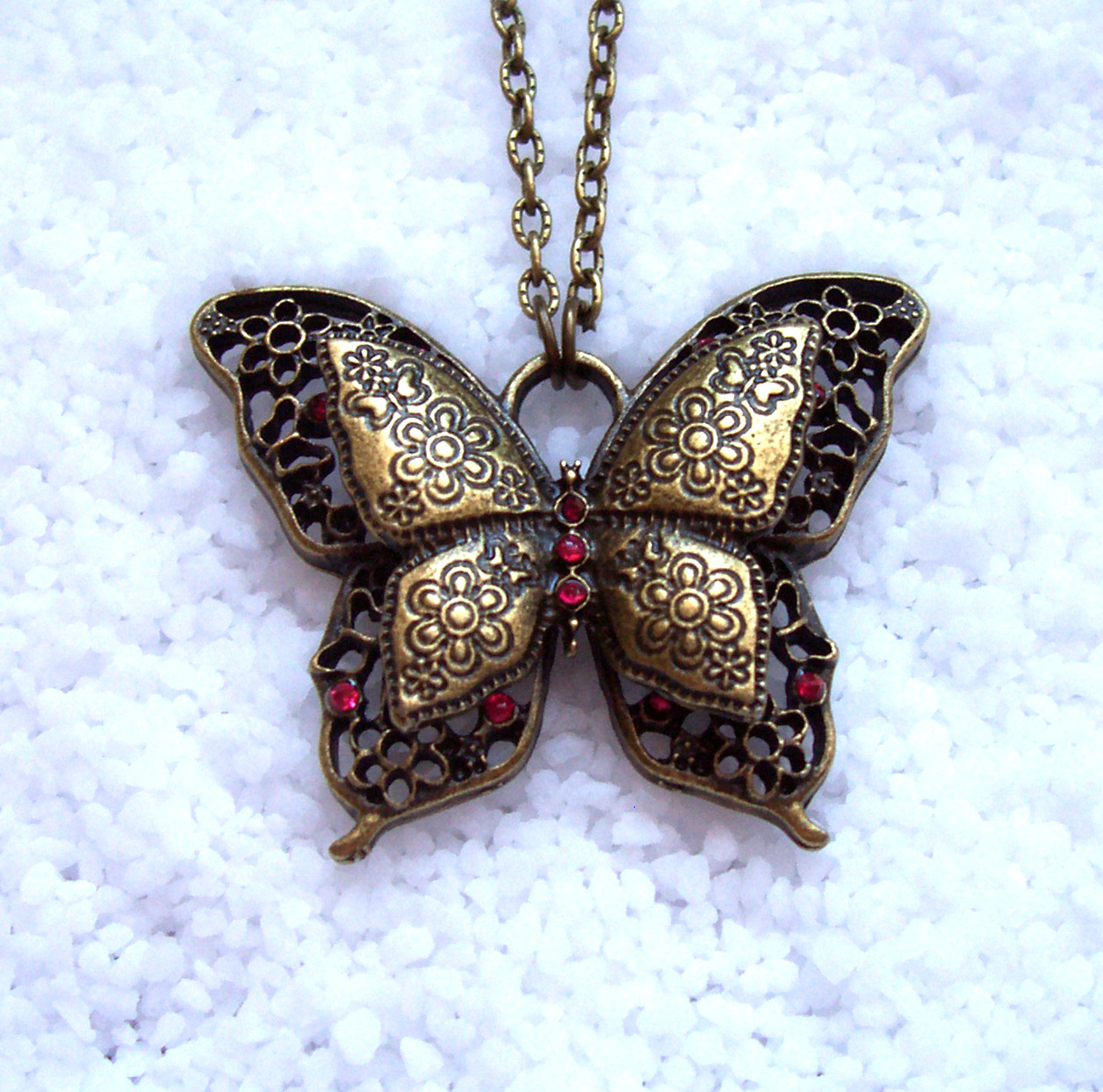 Náhrdelník s motýlem