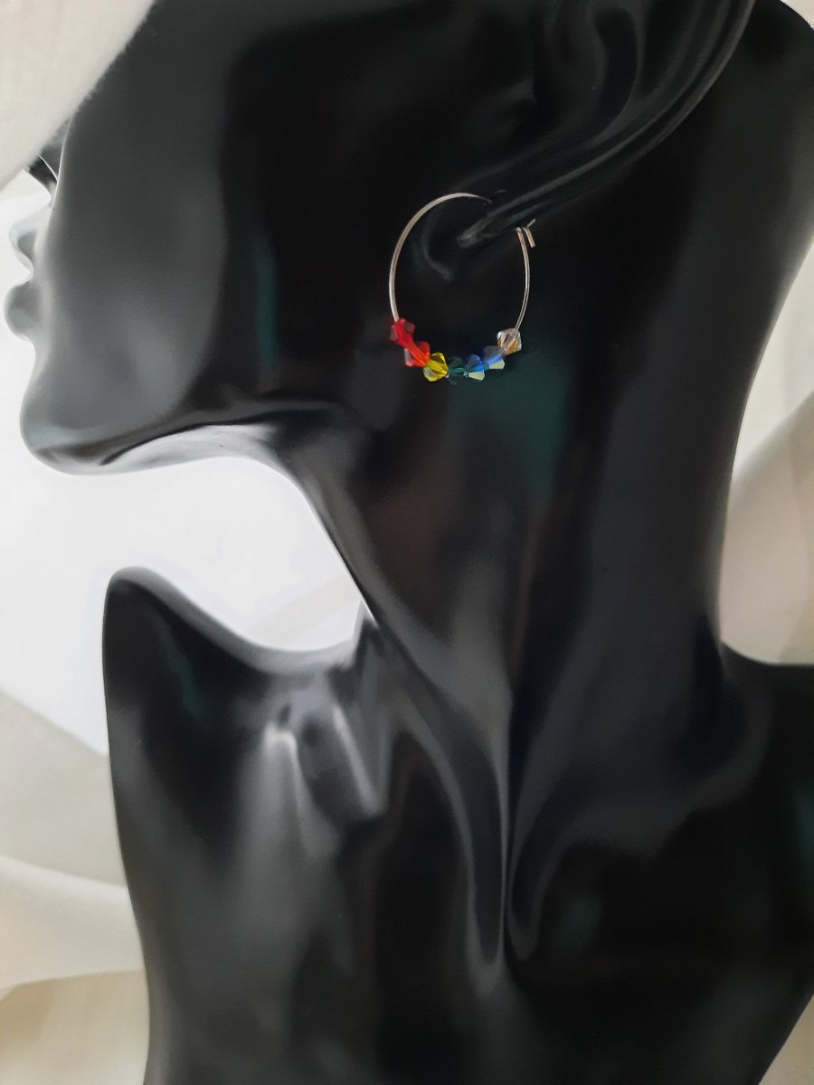 Čakrové kruhy - Swarovski - hypoalergenní