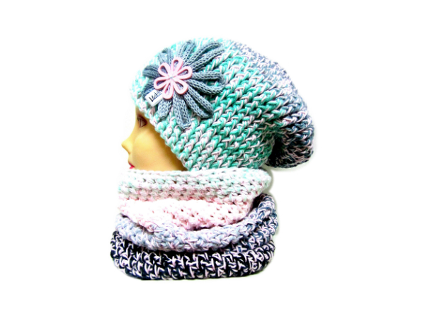 SOUPRAVA ČEPICE A NÁKRČNÍKU 1365