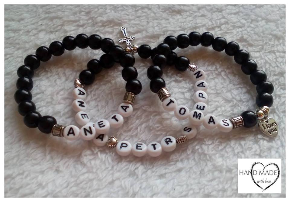 Náramky se jménem ..