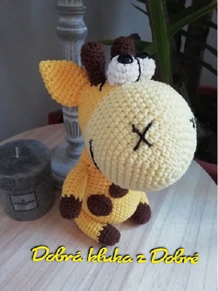 Žirafa Berta z Dobré - návod v PDF