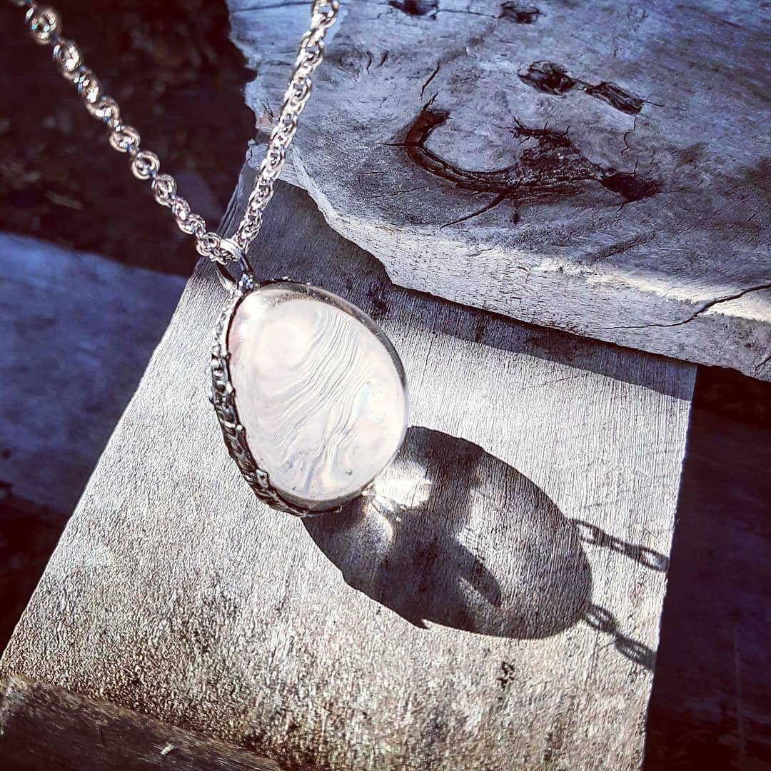 Náhrdelník "Štěstíčko z křišťálu"