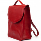 Kožený batoh M 37 - červený
