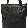 Kožená taška SHOPPER 26 - černá