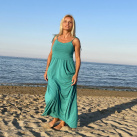 Lagunové volné šaty na ramínka