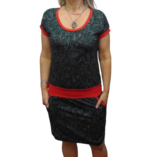 Šaty ornament, velikost L 