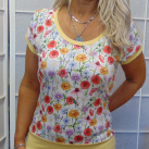 Tričko - luční kvítí (bavlna)