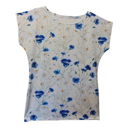 Tričko chrpy XS - XXXL