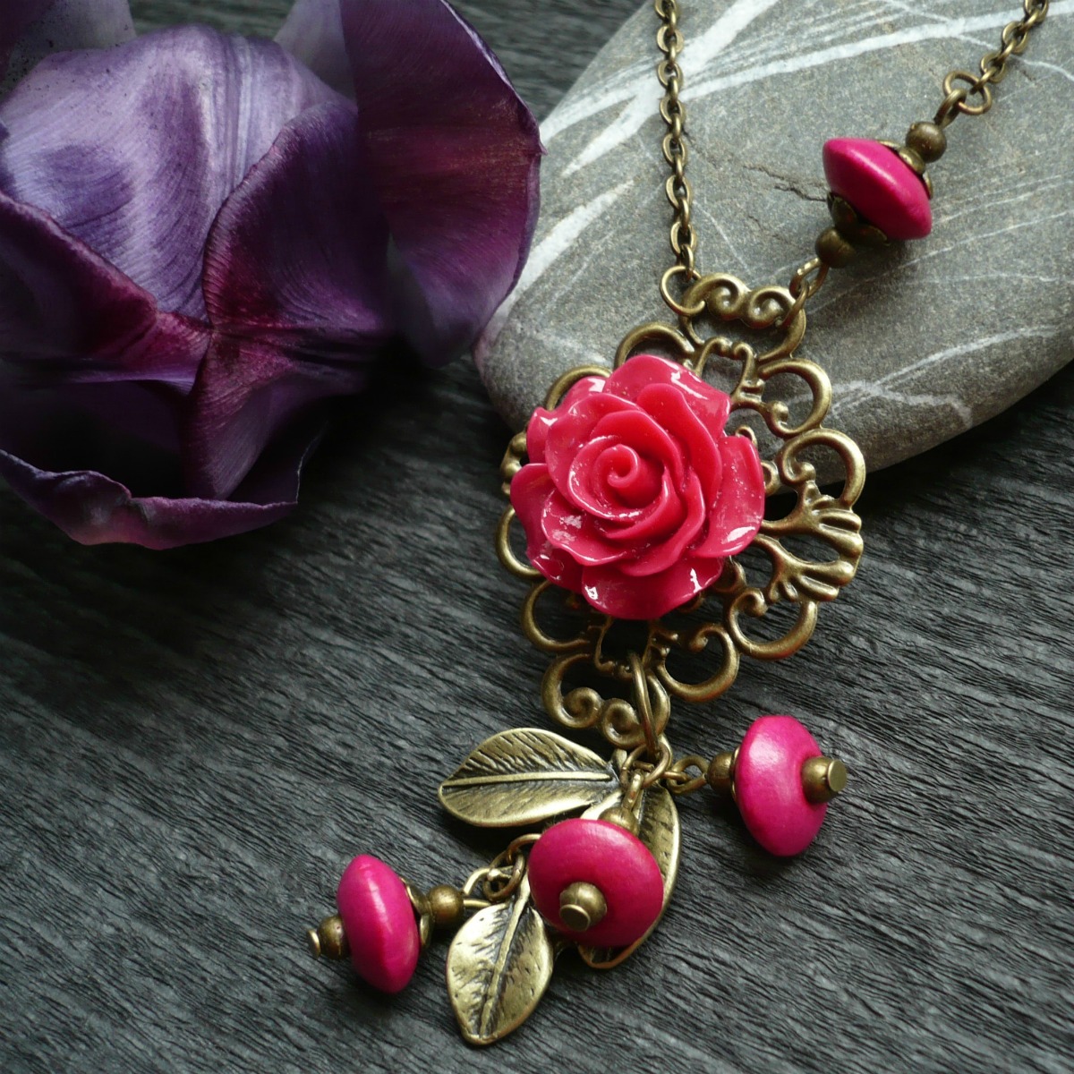 Fuchsie s růžičkou