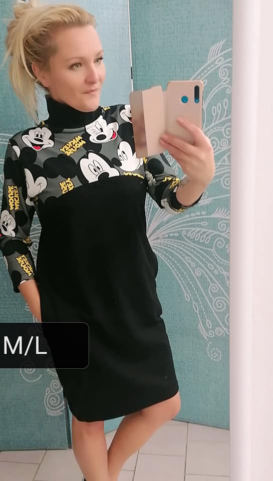 Dámské šaty Mickey  M/L