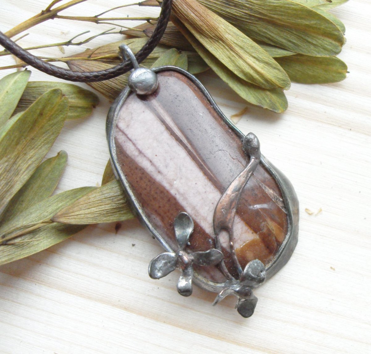 Cínovaný přívěsek Podzim (1267)