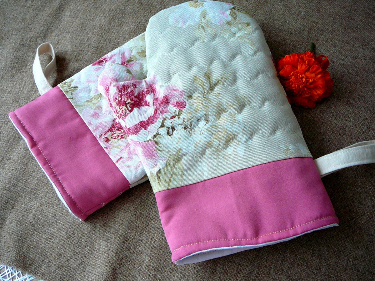 Chňapky anglická růže.