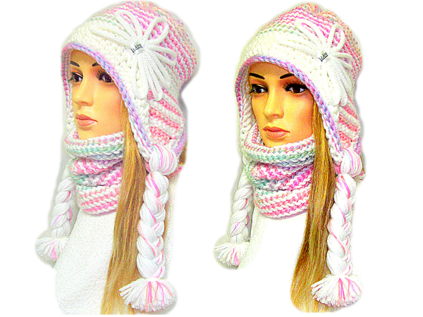 SOUPRAVA UŠANKY A NÁKRČNÍKU S APLIKACÍ