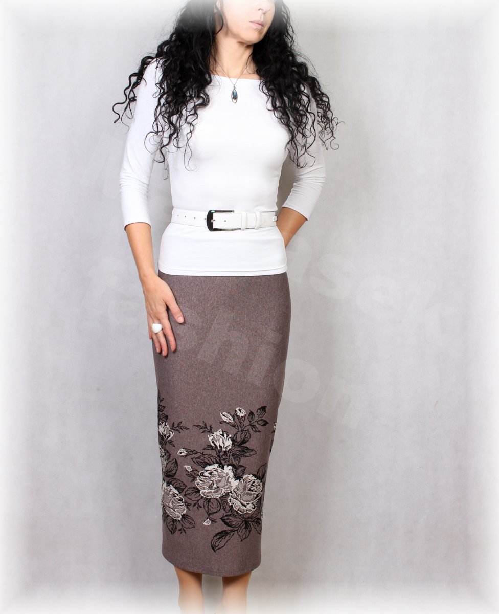 Sukně úplet-jaro vz.799