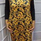 Šaty s kapsami - ornament S - XXXL