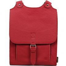 Kožený batoh červený (původní cena 2980,-)