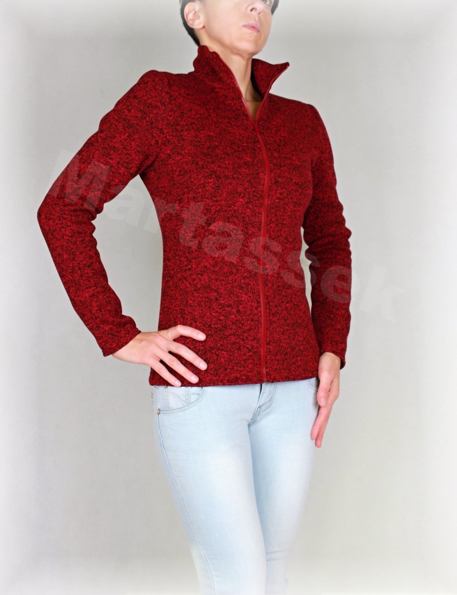 Kabátek na zip  (nové barvy)