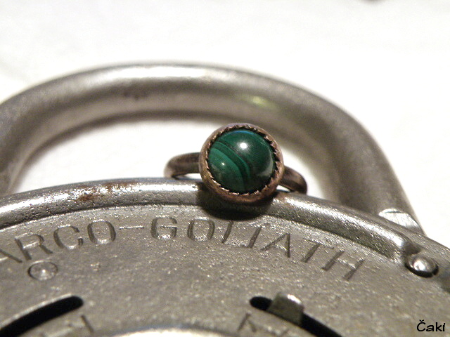 Měděný prstýnek pro radost