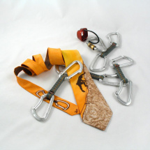 Horolezecká kravata - oranžová 1239167