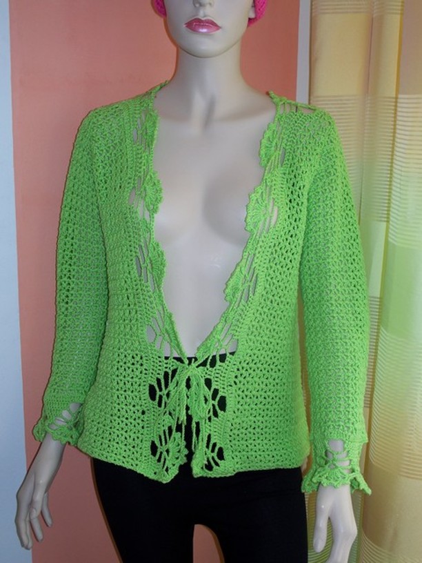 háčkované bolerko